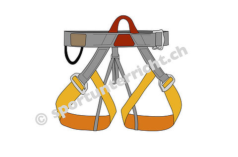 Clipart Klettergurt
