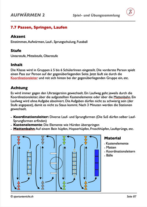 Aufwärmen 2 Vorschau