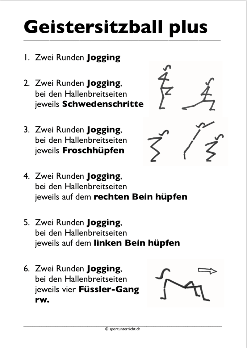 Geistersitzball plus