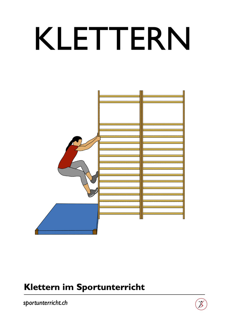 Klettern und Bouldern im Sportunterricht