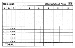 Spielplan 6 / 3