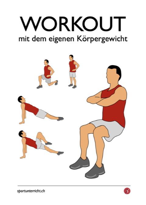 Workout mit dem eigenen Körpergewicht