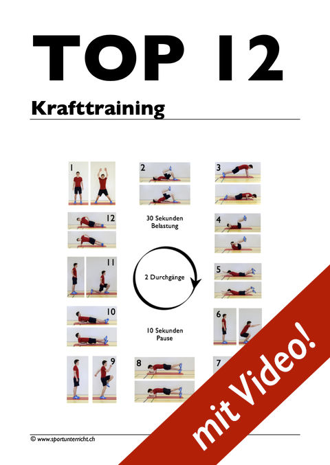 TOP 12 - Krafttraining