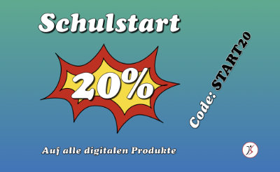 20% im Shop!